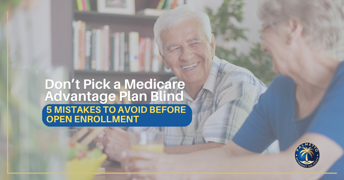 South Carolina seniors reviewing Medicare Advantage plan options before open enrollment