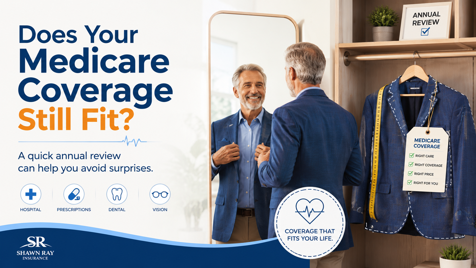 Medicare coverage review for doctors, prescriptions, costs and annual plan changes