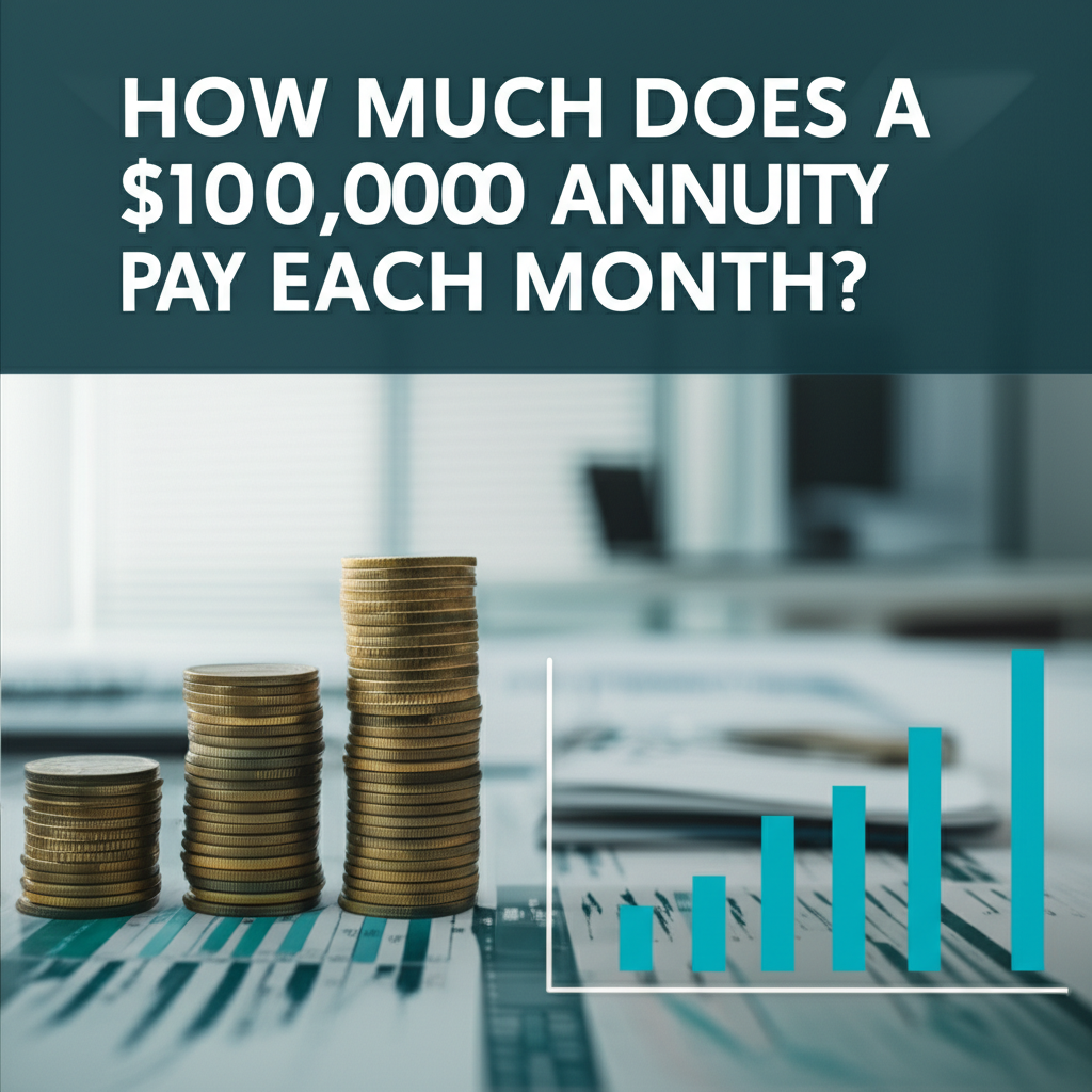AI-generated image for: How Much Does A $100,000 Annuity Pay Each Month?