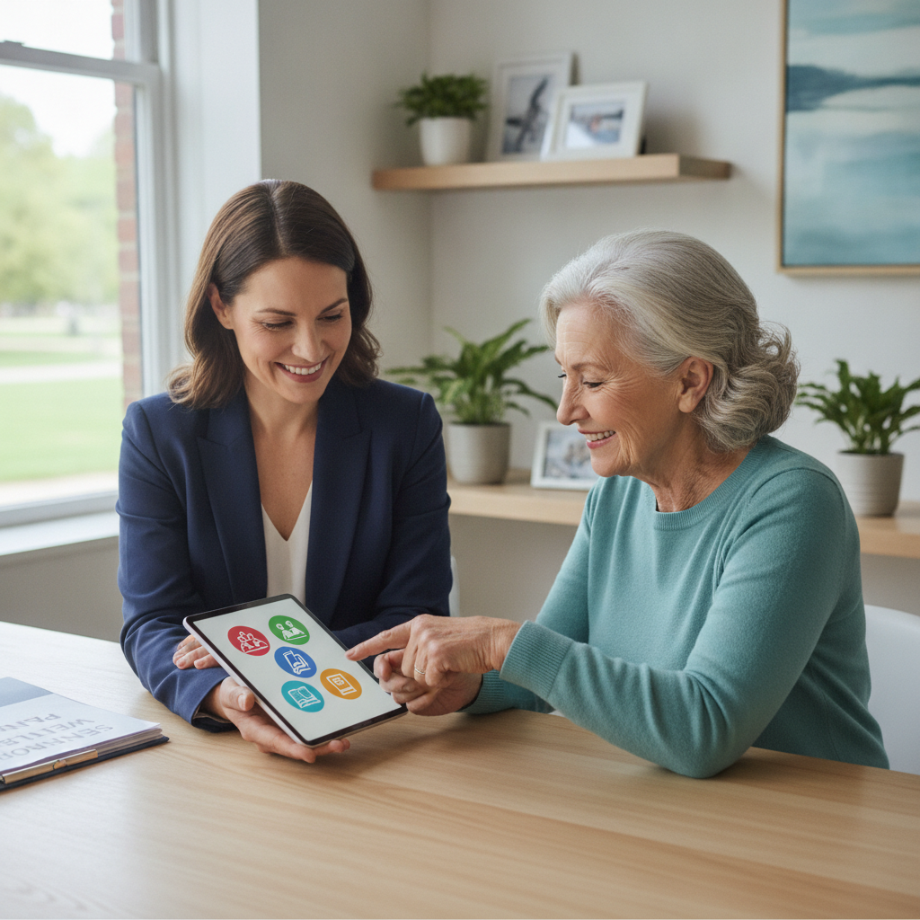 AI-generated image for: Activities for Seniors to Boost Mental Health